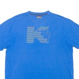 KAPPA Mens T-Shirt Blue XL
