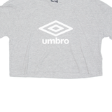 UMBRO Cropped Womens T-Shirt Grey M