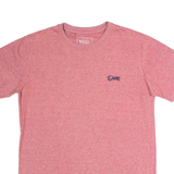 DIESEL Mens T-Shirt Red Crew Neck S