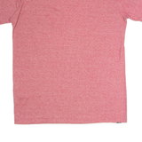 DIESEL Mens T-Shirt Red Crew Neck S