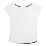 SLAZENGER Womens T-Shirt White UK 10