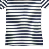 JACK WILLS Striped Womens T-Shirt White Crew Neck UK 6