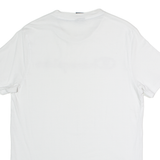 CHAMPION Mens T-Shirt White Crew Neck S