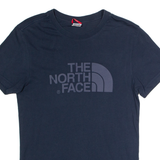 THE NORTH FACE Mens T-Shirt Blue Crew Neck XS