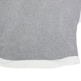 FRENCH CONNECTION Womens T-Shirt Grey Viscose XS