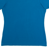 LAURA ASHLEY Womens T-Shirt Blue Viscose M