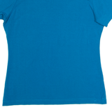 LAURA ASHLEY Womens T-Shirt Blue Viscose M