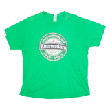 GILDAN Amsterdam Mens T-Shirt Green XL