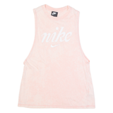 NIKE Womens Vest Pink Sleeveless S