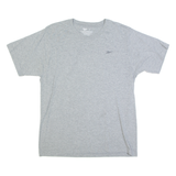 REEBOK Mens T-Shirt Grey L