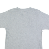REEBOK Mens T-Shirt Grey L
