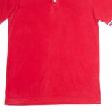 KAPPA Mens Polo Shirt Red M