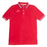 KAPPA Mens Polo Shirt Red M