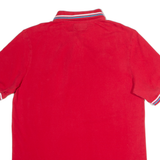 KAPPA Mens Polo Shirt Red M