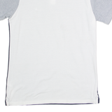 JACK WILLS Mens Polo Shirt Blue Colourblock S