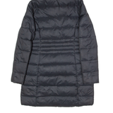 GUESS Womens Puffer Coat Black UK 4