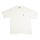 TOMMY HILFIGER Mens T-Shirt Cream 2XL