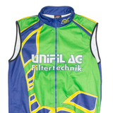 CUORE Cycling Mens Jersey Green Sleeveless M