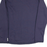 CARHARTT Womens T-Shirt Blue Long Sleeve S