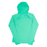 NIKE Hoodied Womens Jersey Green Long Sleeve M