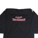 Camp Hockey Mens Jersey Black 3/4 Sleeve USA V-Neck M