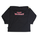 Camp Hockey Mens Jersey Black 3/4 Sleeve USA V-Neck M