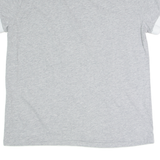 ADIDAS Womens T-Shirt Grey Crew Neck UK 12
