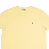 NAUTICA Mens T-Shirt Yellow XL