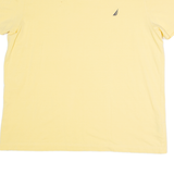NAUTICA Mens T-Shirt Yellow XL