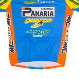 GIORDANA Cycling Mens Jersey Blue 1/4 Zip M