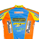 GIORDANA Cycling Mens Jersey Blue 1/4 Zip M