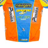 GIORDANA Cycling Mens Jersey Blue 1/4 Zip M