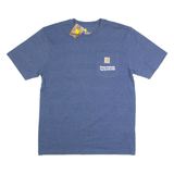 CARHARTT Mens T-Shirt Blue M