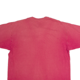 CARHARTT Mens T-Shirt Red Button Neck XL