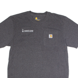 CARHARTT Oversized Mens T-Shirt Grey M