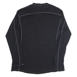 CARHARTT Womens T-Shirt Black Long Sleeve 2XL