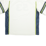 LEE 53 Mens Football Shirt Jersey White USA V-Neck XL