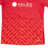 ADIDAS Cheltenham Town Mens Football Shirt Jersey Red USA V-Neck M