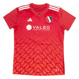ADIDAS Cheltenham Town Mens Football Shirt Jersey Red USA V-Neck M