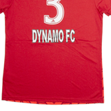 ADIDAS Cheltenham Town Mens Football Shirt Jersey Red USA V-Neck M