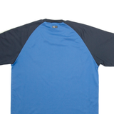 ADIDAS Mens Football Shirt Jersey Blue USA V-Neck M