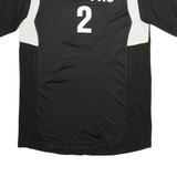 ADIDAS FHS Mens Football Shirt Jersey Black M