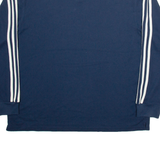 ADIDAS Mens T-Shirt Blue Long Sleeve XL