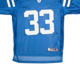 REEBOK NFL 33 Mens Jersey Blue USA V-Neck Nylon L