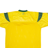 REEBOK Eskimos Canadian Football League Mens Football Shirt Jersey Yellow XL