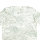 ADIDAS Mens T-Shirt Grey V-Neck M