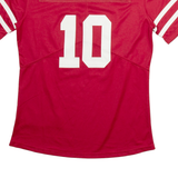 NIKE San Francisco 49ers Mens Football Shirt Jersey Maroon USA V-Neck M