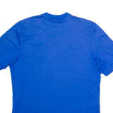 ADIDAS Santos Mens Football Shirt Jersey Blue USA V-Neck L