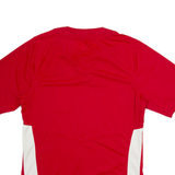 ADIDAS Baseball Mens Jersey Red Button Neck L