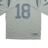 NIKE 18 Kupp Mens Jersey Grey USA V-Neck L